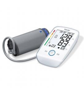 Tensiometro de brazo beurer bm-45 - medición automatica - detección arritmias - pantalla xxl - manguito 22-36cm - memoria 2*60