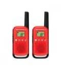 WALKIE-TALKIE MOTOROLA TLKR-T42 ROJO PACKS 2 - Imagen 4