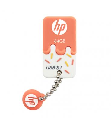 USB 3.0 HP 64GB X778W NARANJA - Imagen 1