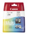 TINTA CANON PG540 CL541 PACK NEGRO CIAN MAGENTA AMARILLO - Imagen 14