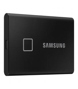 Disco externo samsung portable ssd t7 touch black - 1tb - usb 3.2 - lectura 1050mb/s - escritura 1000mb/s - cifrado hardware - -