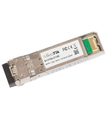 Mikrotik S+31DLC10D Módulo Fibra SFP+ MonoMod 10Km - Imagen 1
