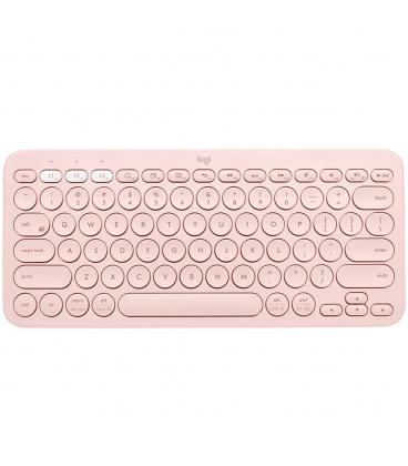 Teclado logitech k380 multi - device bluetooth rosa - Imagen 1