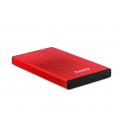 CAJA EXTERNA TOOQ TQE-2527R 2,5" 9,5 MM SATA USB 3.0/3.1 ROJO - Imagen 2