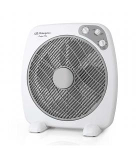 Ventilador de suelo orbegozo box fan bf 0140 - 60w - aspas 40cm - 3 velocidades - temporizador - difusor rotativo - asa - Imagen