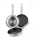 Sartén profesional monix m431236 - ø36cm - espesor base 4mm - aluminio forjado - titanio reforzado - apta para inducción - Image