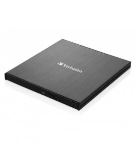 Grabadora externa slimline blu-ray verbatim 43889 - dvd 8x - bluray 6x - bdxl 4x - compatible con mdisc - usb 3.1 gen 1 usb - Im