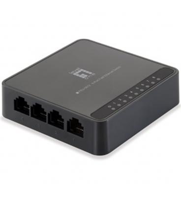 Switch sobremesa level one 8 puertos fast ethernet 10 - 100 - Imagen 1
