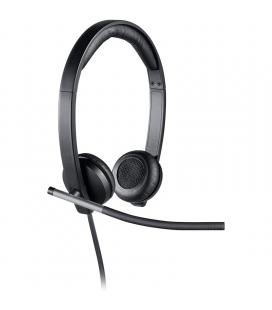 Logitech Auricular+MIc USB H650 Negro - Imagen 1