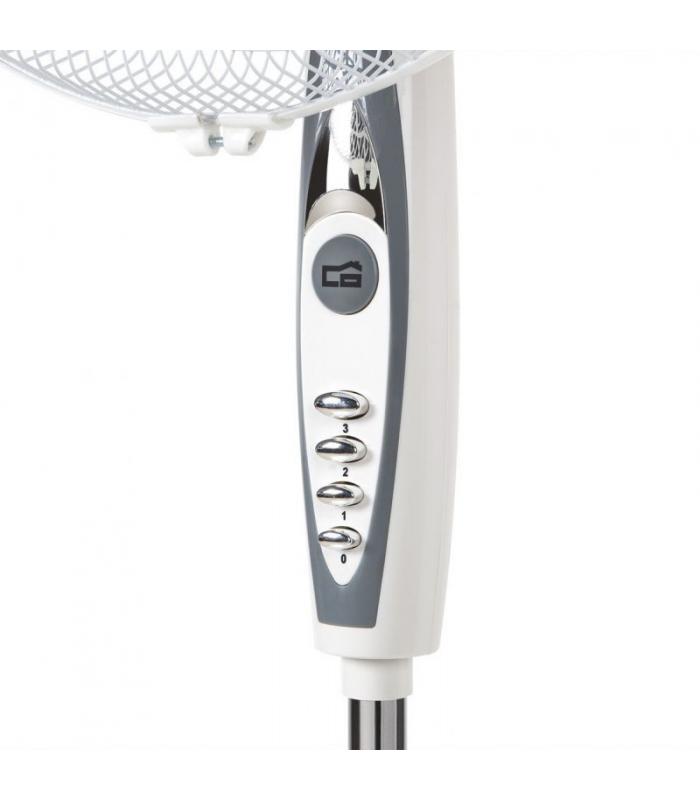 VENTILADOR DE PIE ORBEGOZO SF 0147 BLANCO 50W ASPAS 40CM VENTILADOR DE PIE ORBEGOZO SF 0147 BLANCO 50W ASPAS 40CM