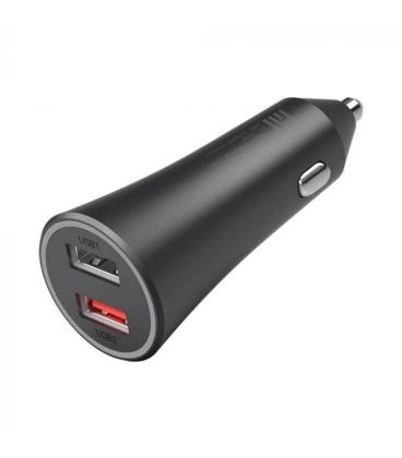 Cargador de coche xiaomi mi car charger 37w - 2*usb - 5v / 2a - usb 2 5v/3a 9v/3a 12v/2.25a 20v/1.35a - input 12/24v - Imagen 1