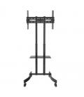 Soporte de pie con ruedas fonestar sts-4664n para tv de 37'-70'/94-178cm - peso max soportado 40kg - vesa 600*400 max - bandeja 