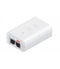 INYECTOR POE UBIQUITI POE-24-12W-WH POE ADAPTER 24V 5A 10/100 BLANCO - Imagen 1