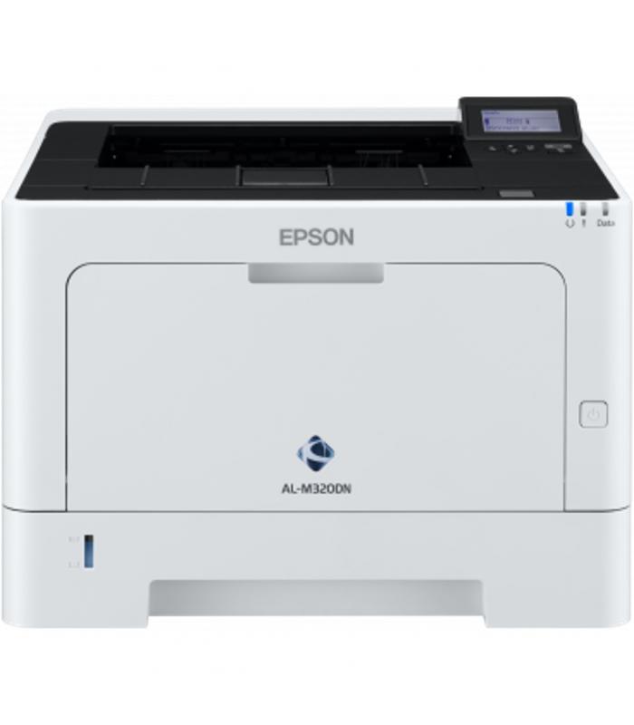 Impresora epson laser monocromo workforce al m320dn a4 40ppm red