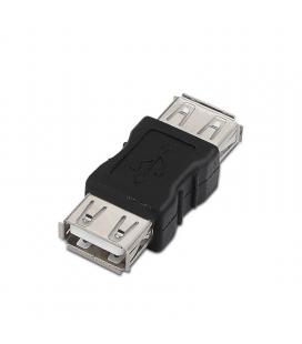 Adaptador usb 2.0 aisens a103-0037 - conectores usb tipo a hembra en ambos extremos - negro - Imagen 1