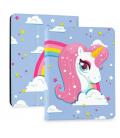 Funda universal subblim trendy case unicorn para tablet hasta 10.1'/25.6cm - stand 3 ángulos visión - fijaciones silicona - - Im