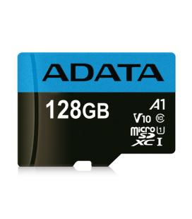 ADATA MICROSDHC 128GB CL10 UHS-I CON ADAPTARDOR - Imagen 1