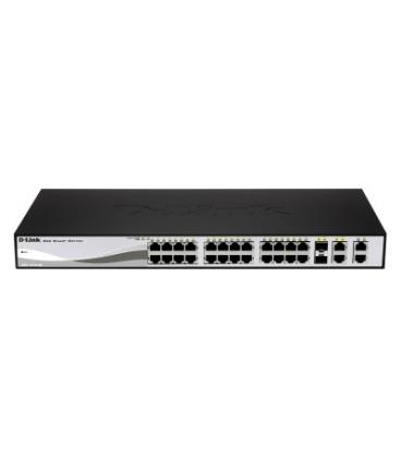 D-Link DES-1210-28P Swtich 24x10/100 +2GB SFP PoE - Imagen 1