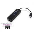 EWENT USB3.1 Gen 1 Hub 3 ports + 1 port Gigabit Lan, USB powered - Imagen 10