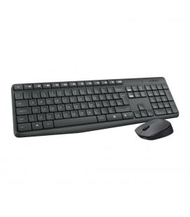 TECLADO+RATON LOGITECH MK235 WIRELESS NEGRO