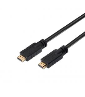 Cable HDMI alta velocidad v1.4/HEC. Tipo A/M - A/M. Amplificador de señal. Negro. 25m. - Imagen 1
