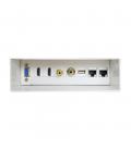 Caja de conexiones multimedia para instalaciones audiovisuales. - Imagen 2