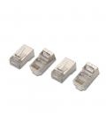 Conector RJ45 8 hilos FTP Cat.5e AWG24 (10 Uds) - Imagen 1