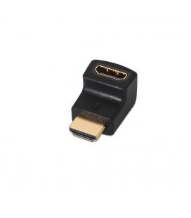 Adaptador HDMI acodado. Tipo A-Hembra / A-Macho. - Imagen 1