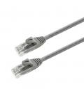 Cable de red RJ45 LSZH Cat.6A UTP AWG24. Gris. 25cm - Imagen 1