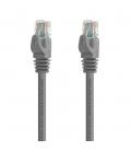 Cable de red RJ45 LSZH Cat.6A UTP AWG24. Gris. 25cm - Imagen 2