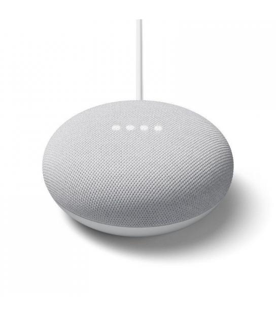 ALTAVOZ INTELIGENTE GOOGLE NEST MINI TIZA - 3 MICRÓFONOS - WIFI B/G/N/AC - BT5.0 - SONIDO 360º - CON