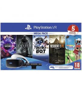 MEGAPACK SONY PLAYSTATION VR 9998907 - INCLUYE GAFAS PSVR+CÁMARA - JUEGOS ASTRO BOT RM + SKYRIM