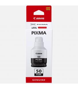 Botella tinta canon gi - 50pgbk negro 135ml 6000 paginas - Imagen 1