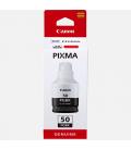 Botella tinta canon gi - 50pgbk negro 135ml 6000 paginas - Imagen 1