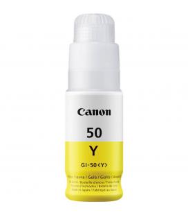Botella tinta canon gi - 50y amarillo 70ml 7700 paginas - Imagen 1