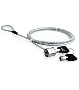 CABLE DE SEGURIDAD NATEC LOBSTER 1.8 M PARA PORTATIL CON LLAVE - Imagen 1