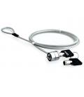 CABLE DE SEGURIDAD NATEC LOBSTER 1.8 M PARA PORTATIL CON LLAVE - Imagen 1