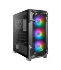 CAJA GAMING ANTEC DF600 FLUX ATX 2XUSB3.0 SIN FUENTE RGB - Imagen 1