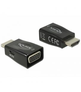 Delock Adaptador HDMI-A macho VGA hembra - Imagen 1