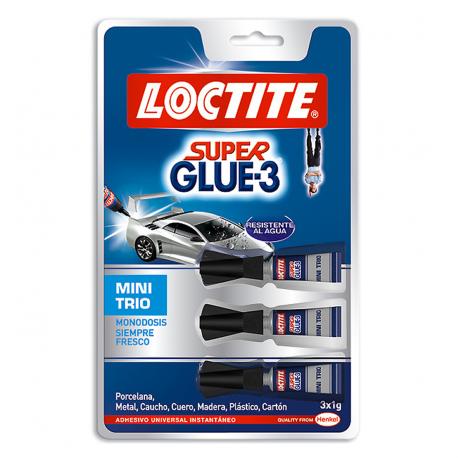 ADHESIVO UNIVERSAL INSTANTANEO LOCTICTE SUPERGLUE-3 - Imagen 1