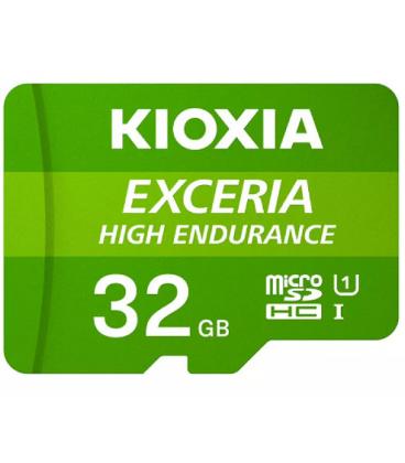 MICRO SD KIOXIA 32GB EXCERIA HIGH ENDURANCE UHS-I C10 R98 CON ADAPTADOR - Imagen 1