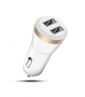 CARGADOR EIGHTT DE COCHE USB 2 PUERTOS 5V-2,4A 12W ABS