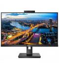 Monitor led multimedia philips 242b1h - 23.8'/60.5cm full hd - 4ms - 250cd/m2 - 2*2w - webcam - vga - dvi-d - displayport - - Im