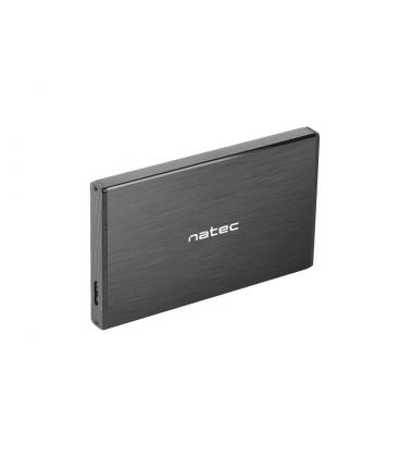 CAJA EXTERNA NATEC RHINO GO DISCO DURO 2,5" USB 3.0 SATA NEGRA - Imagen 1