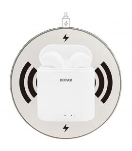 Auriculares bluetooth denver inalambrico - estuche de carga - 400 mah - 10m distancia - Imagen 1