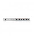 HUB SWITCH 8 PTOS ZYXEL 10/100/1000 GS1008-HP PLATA - Imagen 1