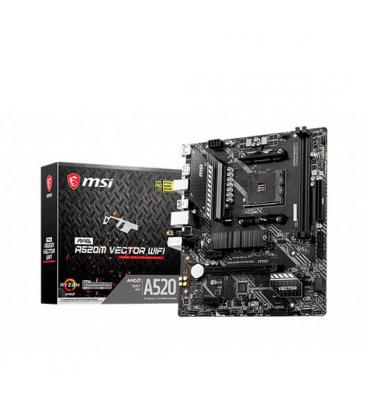 PLACA BASE MSI AM4 MAG A520M VECTOR WIFI - Imagen 1