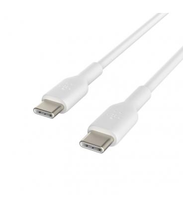 CABLE USB BELKIN BOOSTCHARGE TIPO C MACHO A TIPO C MACHO 1M BLANCO - Imagen 1