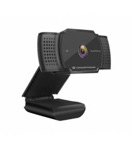 Webcam 2k conceptronic amdis02b 5mp - usb - 3.6mm - 30 fps - angulo vision 72º - enfoque automatico - microfono integrado - I