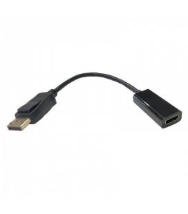 Adaptador 3go adphdmi - displayport a hdmi - conectores macho/hembra - 15cm - 1080p